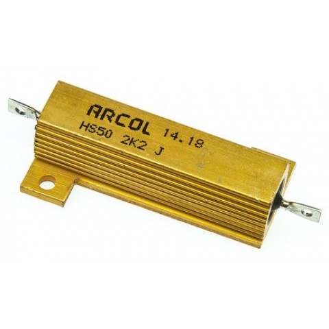 HS 50W 2K J HEATSINK RESISTOR 5% 